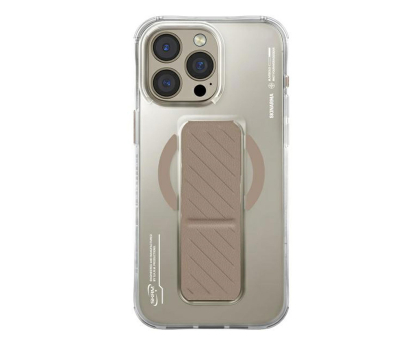 Etui / obudowa na smartfona Skinarma Axon do iPhone 16 Pro 6.3" Magnetic Grip champagne